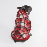 Red Plaid Hoodie