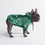 Velvet Emerald Green Hoodie||size:L