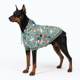 Christmas Dog Hoodie - Green Nutcracker Ballet||size:3XL