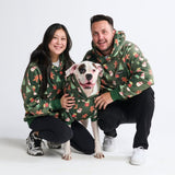Christmas Dog Hoodie - Gingerbread