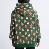Christmas Human Hoodie - Gingerbread