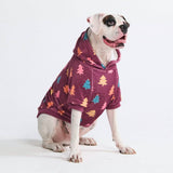 Christmas Dog Hoodie - Candy Trees
