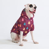 Christmas Dog Hoodie - Candy Trees