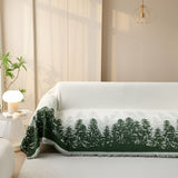 Forest Green Couch Cover