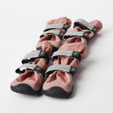 Dog Rainboots, Waterproof Dog Shoes - Pink