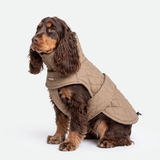 Brown Quilted Winter Jacket||size:XL