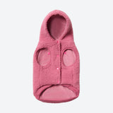 Teddy Sherpa Dog Sweater - Dark Pink