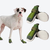Hot Pavement Pawtector Dog Shoes - Green