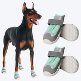 Hot Pavement Pawtector Dog Shoes - Teal