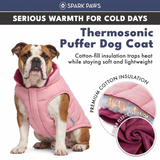 Pink Thermosonic Winter Jacket||size:S,M,L,XL,2XL,3XL,4XL
