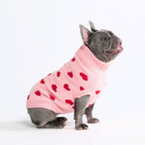 Hearts Dog Sweater