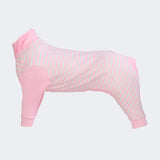 Dog Pajama - Pink Stripes