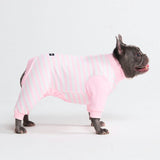 Dog Pajama - Pink Stripes