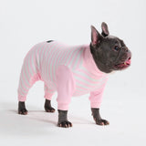 Dog Pajama - Pink Stripes