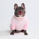Dog Pajama - Pink Stripes