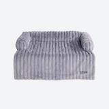 Luxury Couch Cover Dog Bed - Grey