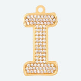 Initial Letter Jewelry Tag - I
