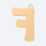Initial Letter Jewelry Tag - F