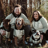 Olive Cream Dog Hoodie