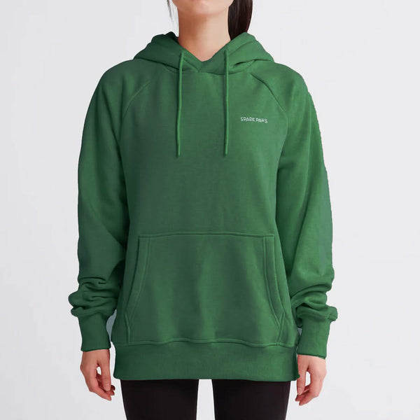 Essential Human Hoodie - Cobalt Green
