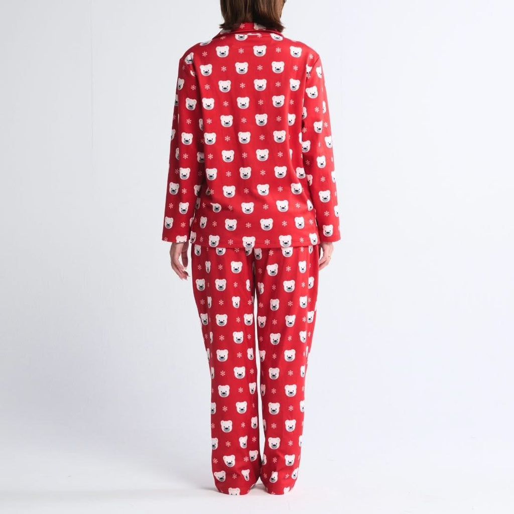 Polar bear flannel pajamas best sale
