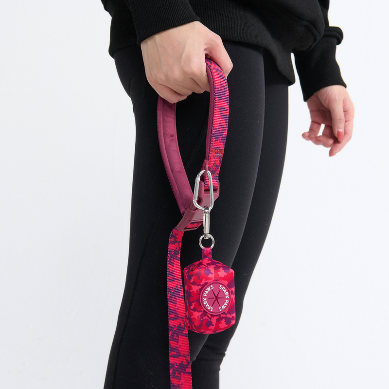 Fuchsia Camo Neoprene Leash