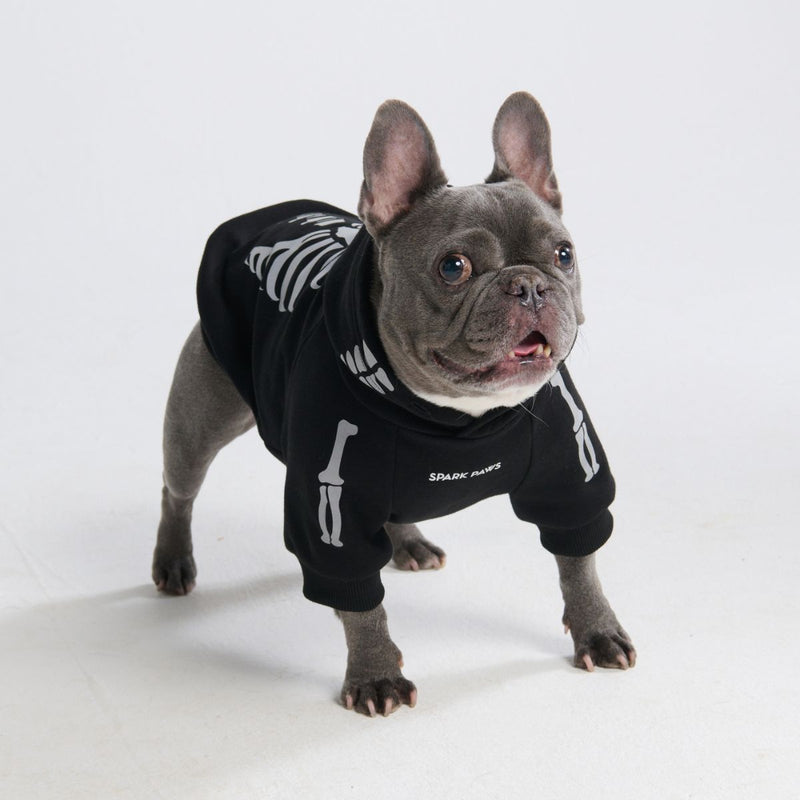 Halloween Dog Hoodie - Skeleton