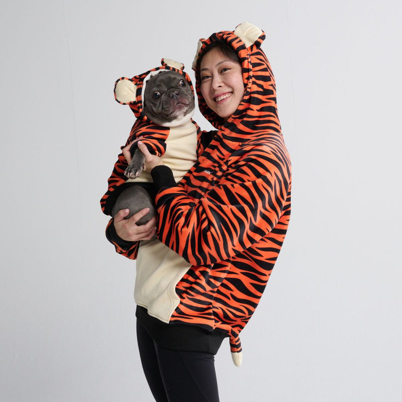 Halloween Human Hoodie - Tiger