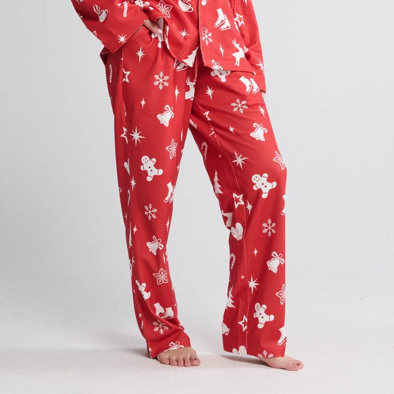 Human Pajama Pants - Red Cheer (2)