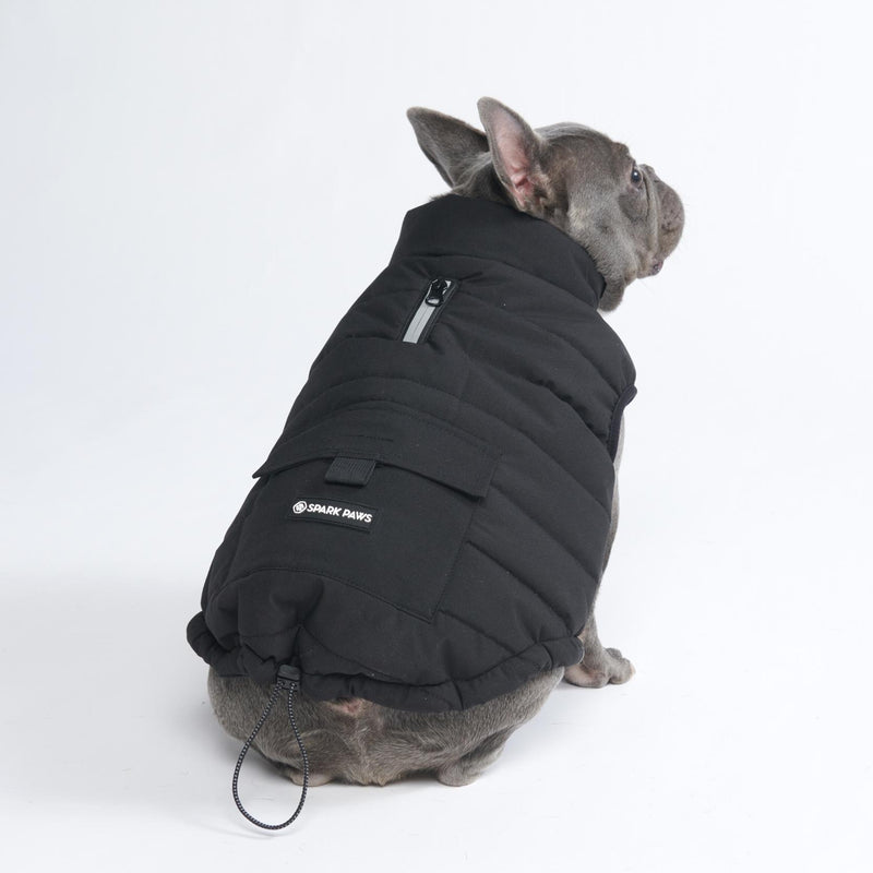 WarmShield Water-Resistant Jacket - Black