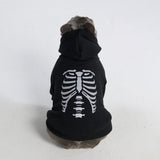 Halloween Dog Hoodie - Skeleton