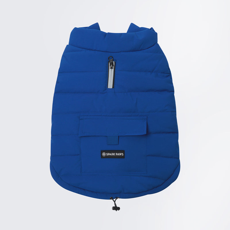 WarmShield Water-Resistant Jacket - Blue (SIZE S)