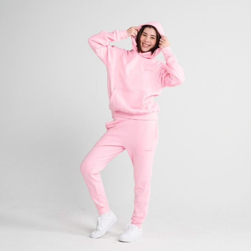 Essential Human Hoodie - Baby Pink
