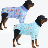 Breakfast Blue and Donuts||size:5XL