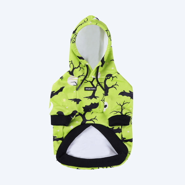 Halloween Dog Hoodie - Neon