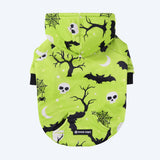 Halloween Dog Hoodie - Neon