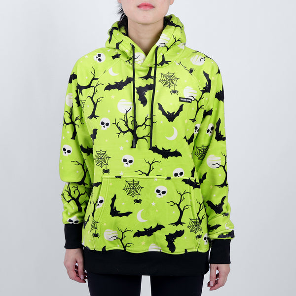 Halloween Human Hoodie - Neon