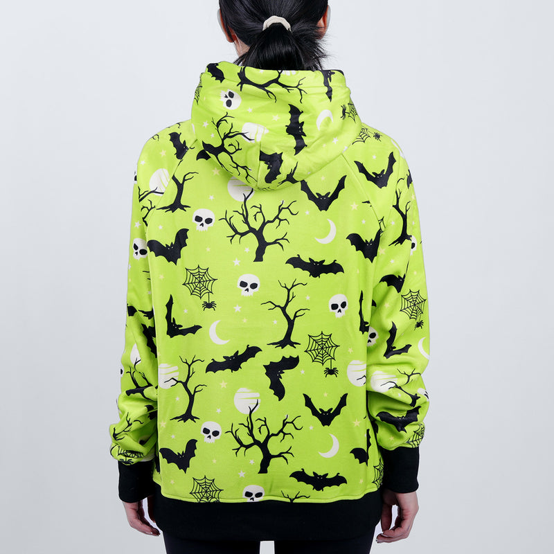 Halloween Human Hoodie - Neon
