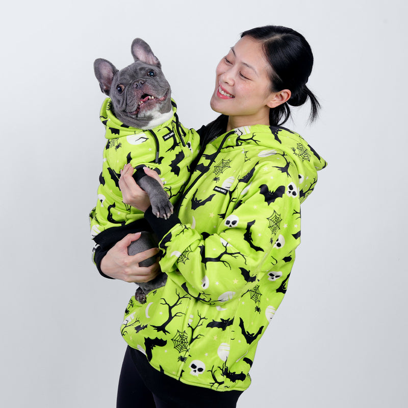 Halloween Human Hoodie - Neon