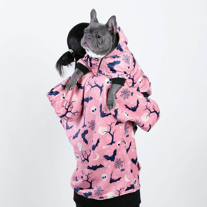 Halloween Human Hoodie - Pink