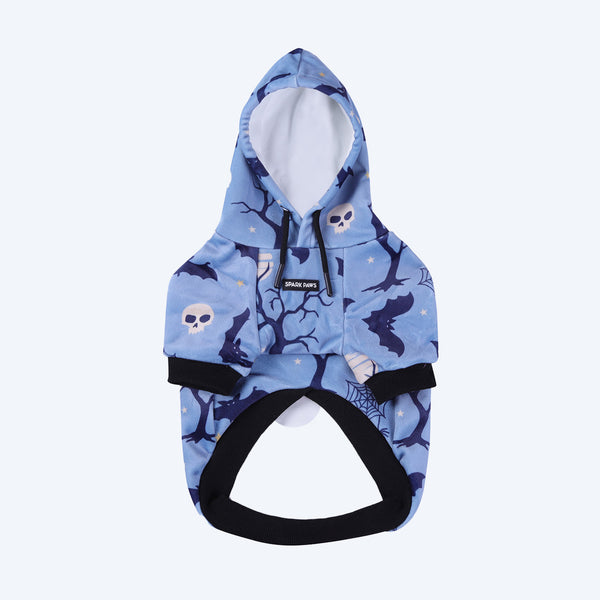 Halloween Dog Hoodie - Blue