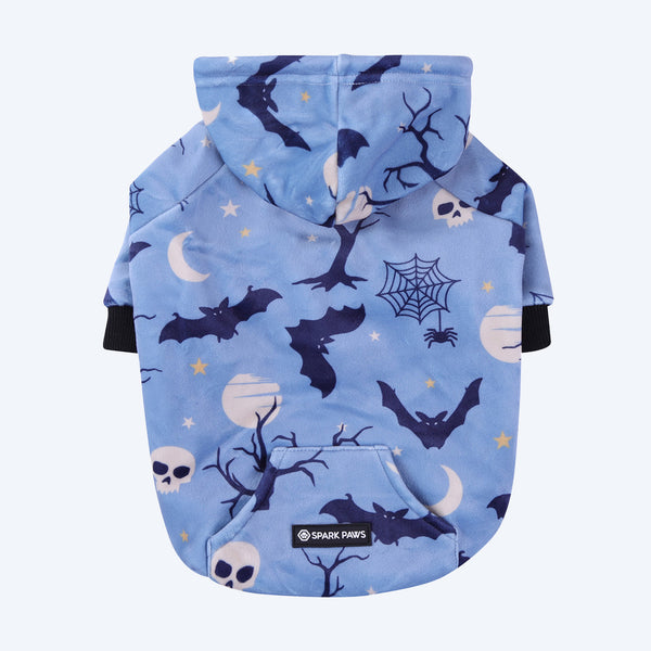 Halloween Dog Hoodie - Blue