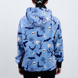 Halloween Human Hoodie - Blue