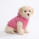 Dark Pink Sherpa Jacket||size:S