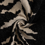 Pine Trees Black Couch Cover