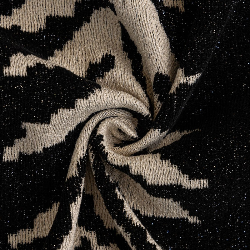 Pine Trees Black Couch Cover