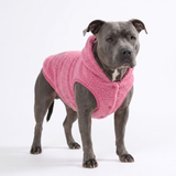 Dark Pink Sherpa Jacket||size:4XL