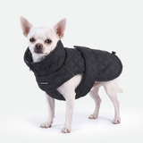 Black Quilted Winter Jacket||size:S