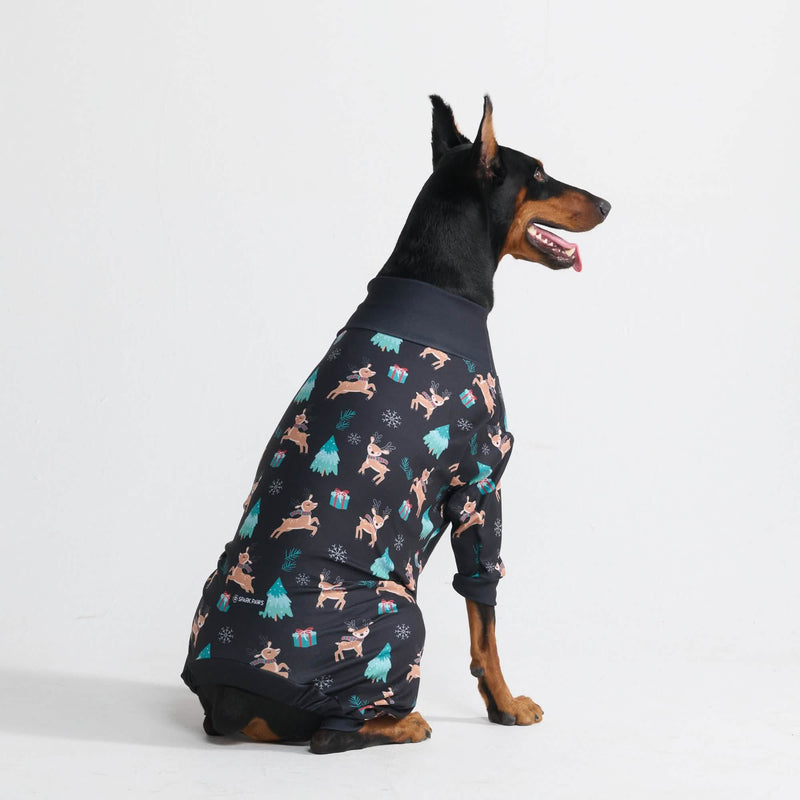 Dog Christmas Pajama - Reindeers (2)