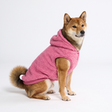 Dark Pink Sherpa Jacket||size:XL